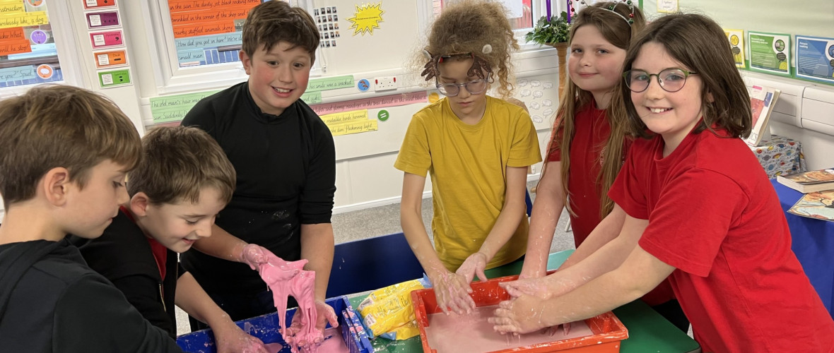 Oobleck in science club